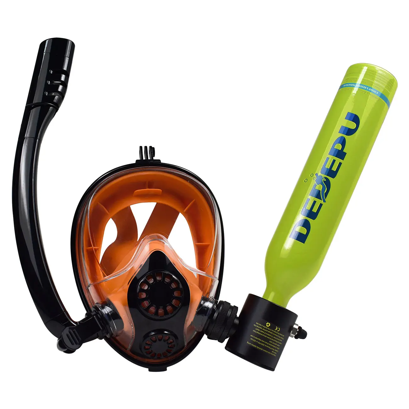 DEDEPU Hot selling diving equipment portable set without glasses scuba tank air cylinder