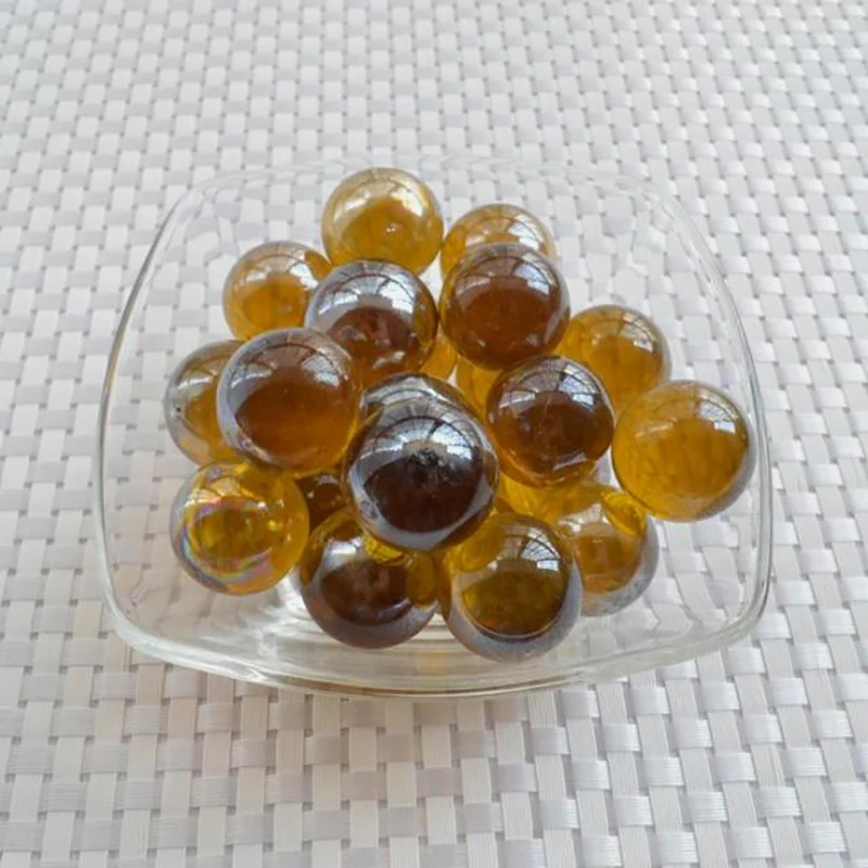  16 мм Высокоточный цветной хрустальный стеклянный шар Сферический твердый