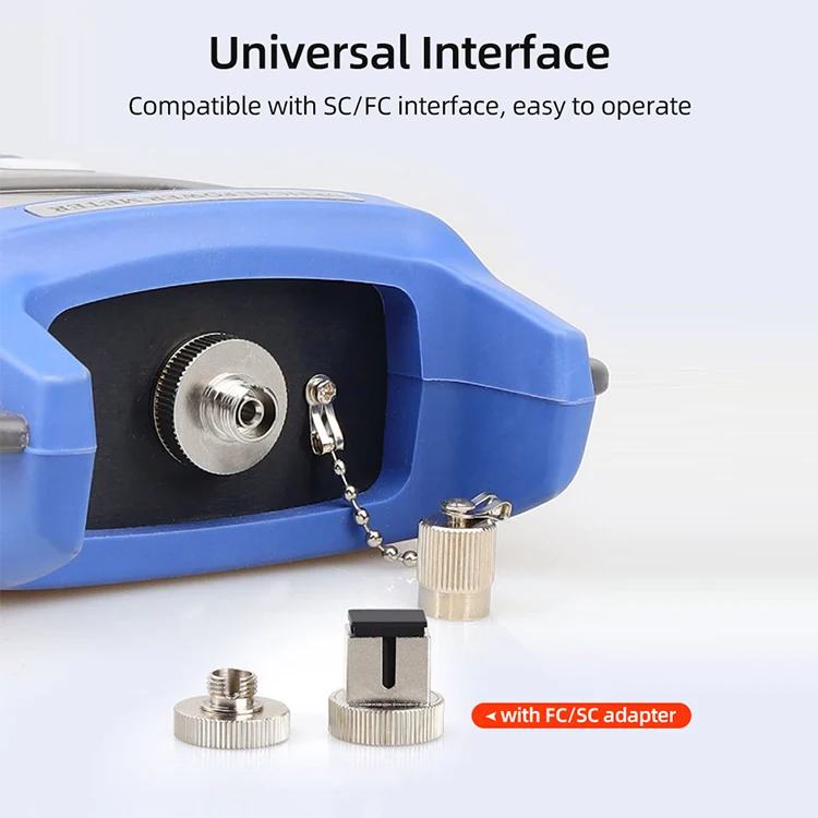 Cable Tester Visual Fault Locator Gpon Optical Laser Source Fiber Optic PON Optical Power Meter In BD