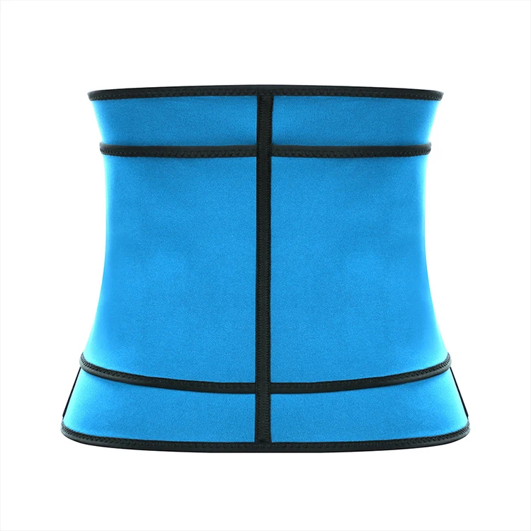 
Wholesale Figure Shaping Blue Neoprene Zipper Thigh Waist Trainer Belts For Ladies 
