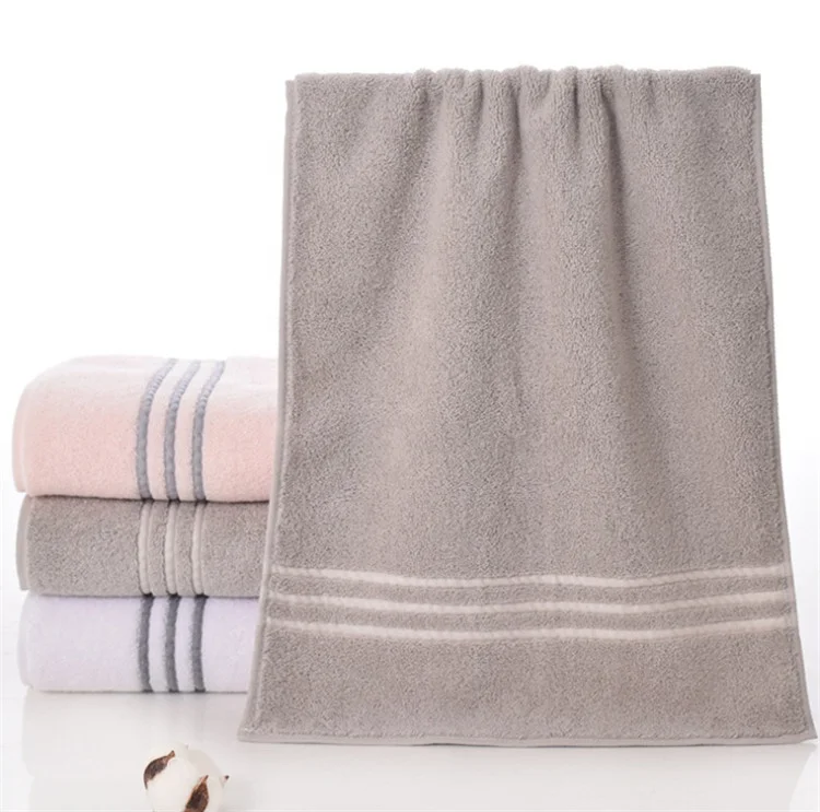 Custom Logo Bathroom Hotel Face Towels Bath 100% Cotton Bath Towel