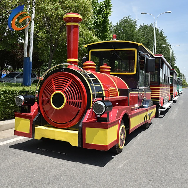 equipment electric trackless tourist train for sale Thomas Train