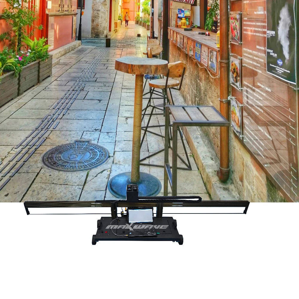 Parking Space Ground Graffiti Printer 3D Wall Advertising Color Drawing Machine 5D Ground Automatic Printing Inkjet Machine