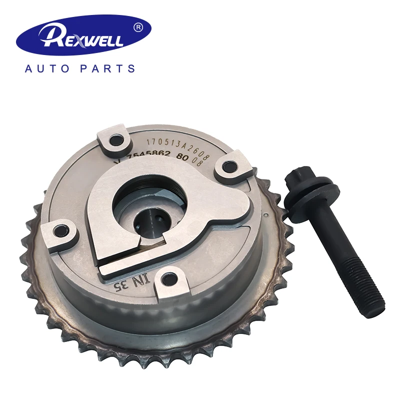 REXWELL Engine Timing Sprocket Gear Variable Valve Timing VVT Intake Camshaft Phaser Adjuster 11367545862 11317565421 for BMW