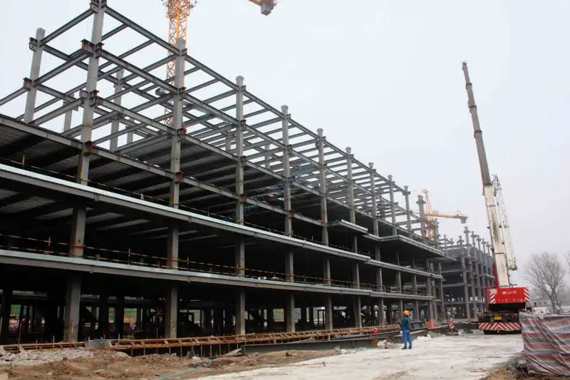 Duowei Steel Structure Construction in Africa for office building