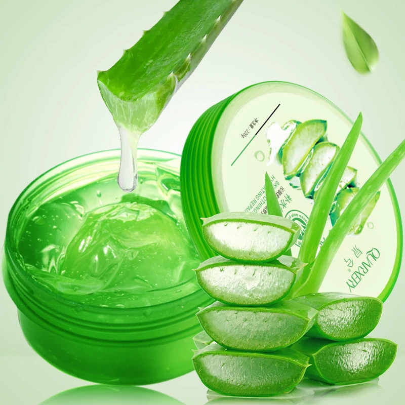 
customizable korean aloe vera gel on face 100% pure soothing anti eczema gel aloe vera 