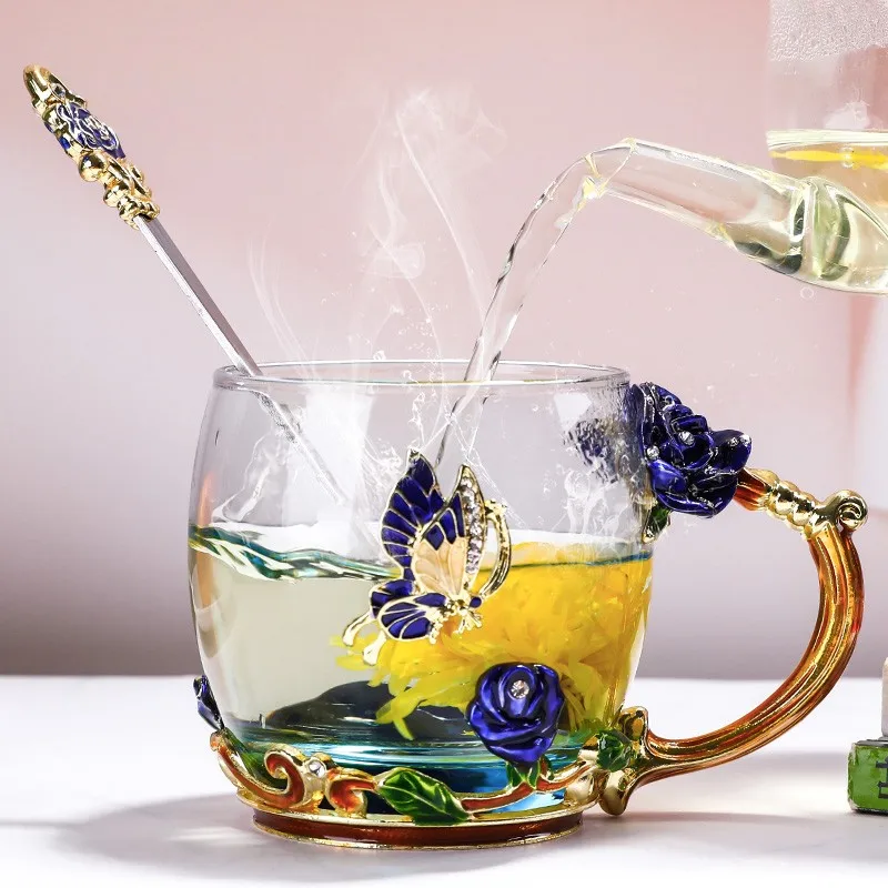 
2019 new handmade water glass Christmas gift 