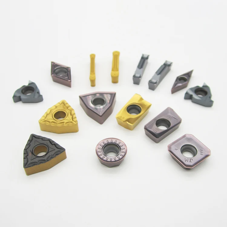 Stock Good impact resistance Tungsten Carbide Milling Inserts APMT1604 APMT1135 lathe cutting tool for Tooling Manufacturing