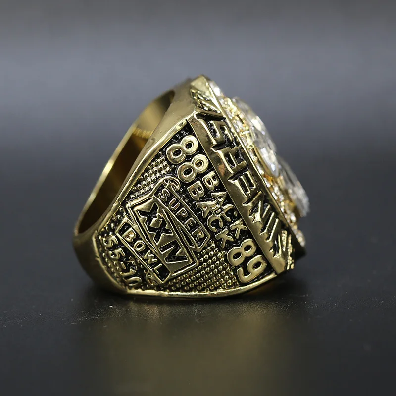 1989 San Francisco 49ers championship ring Europe and America popular memorial nostalgic classic ring