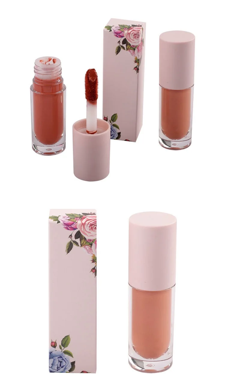 8 colors liquid lipstick customized your own brand makeup