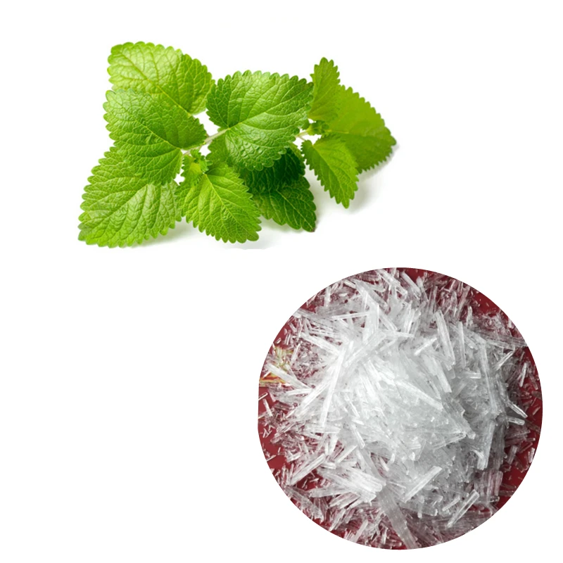 Wholesale Mentol Crystal Natural Menthol 100% Pure Black Food Grade