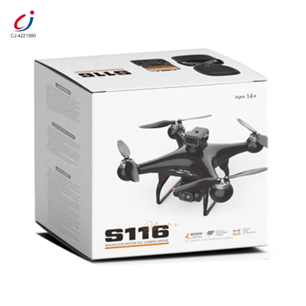 Chengji 2.4g optical flow brushless rc drone obstical avoidance quadcopter ufo remote control helicopter best drone with camera