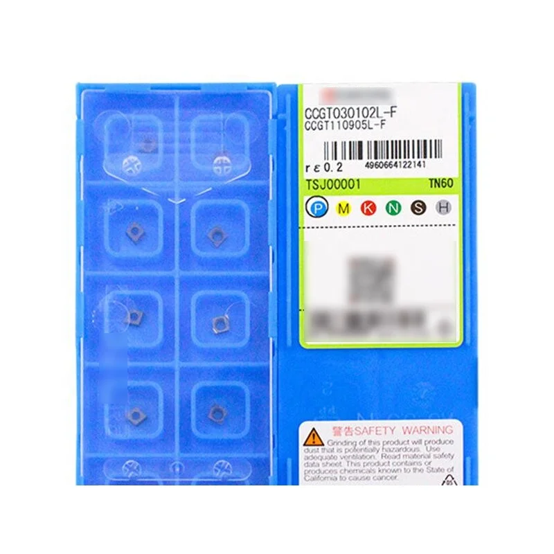 Japan Kyoceras CNC Machine Tool Cutting Blade Processing Stainless Steel Parts CCGT030102L-F PR930