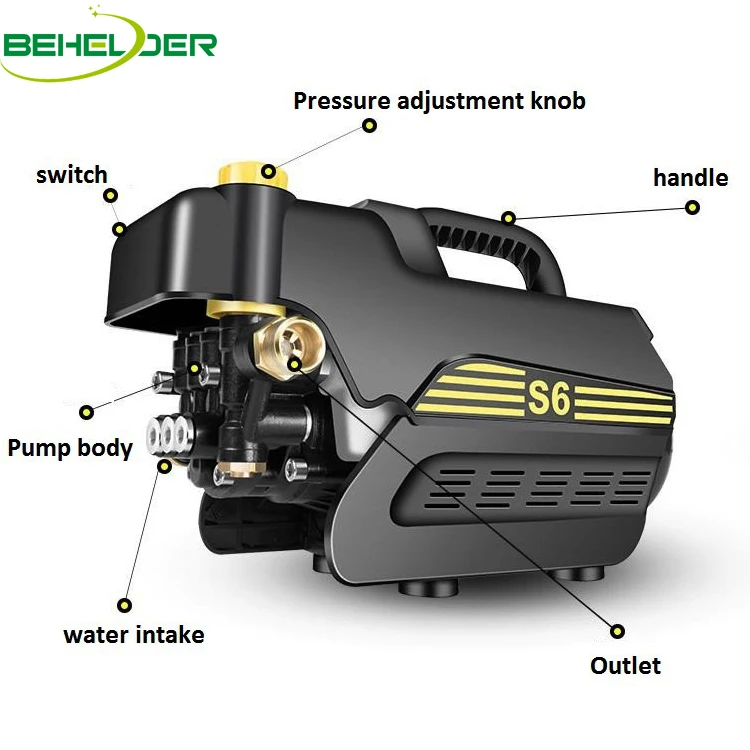 
One year warranty foam hig pressure washer car wash electric high pressure washers for car wash 