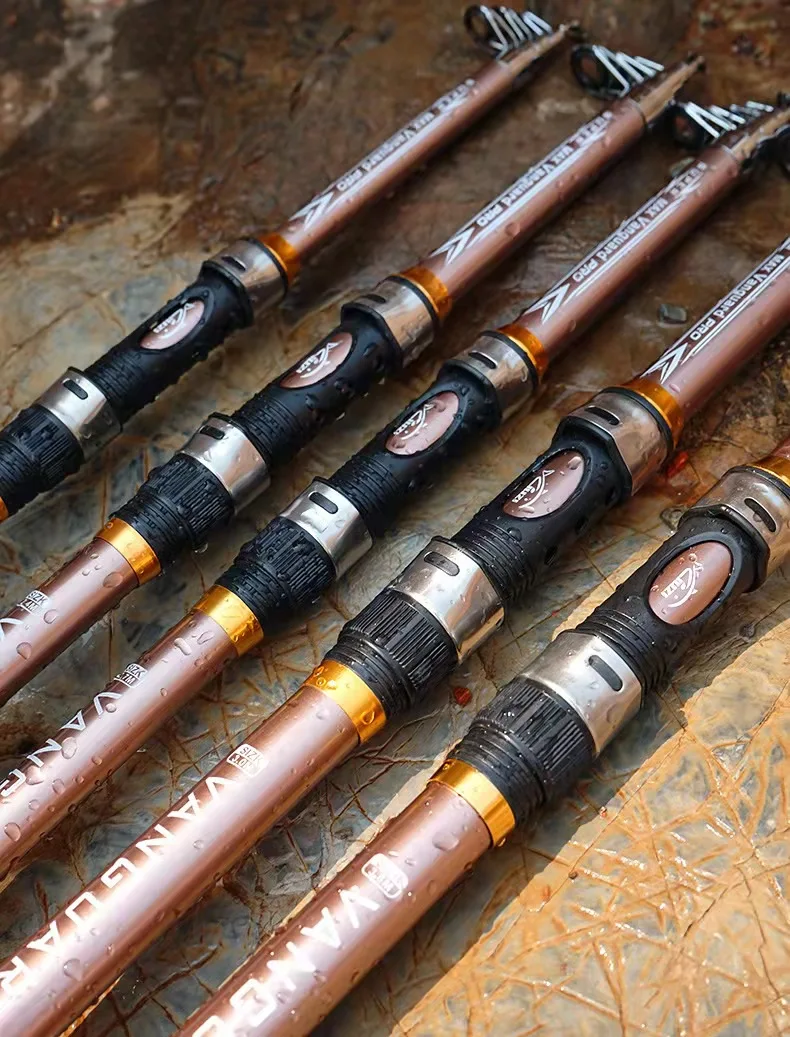 2usd sea rod wholesale high quality fiberglass sea rod telescopic saltwater fishing rod
