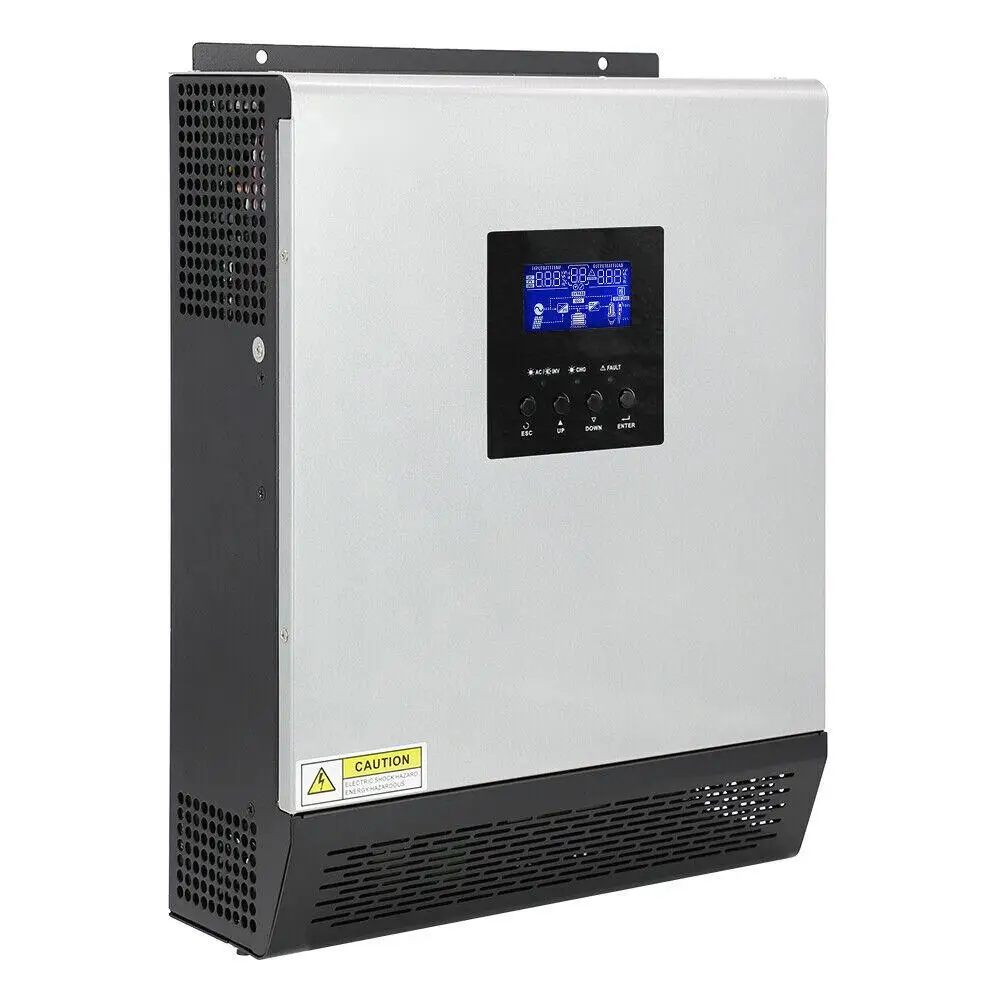 3KVA 2400 Вт 110VAC Гибридный солнечный инвертор зарядное устройство Встроенный с 24VDC PWM 50A Солнечный контроллер PS-3K-110V