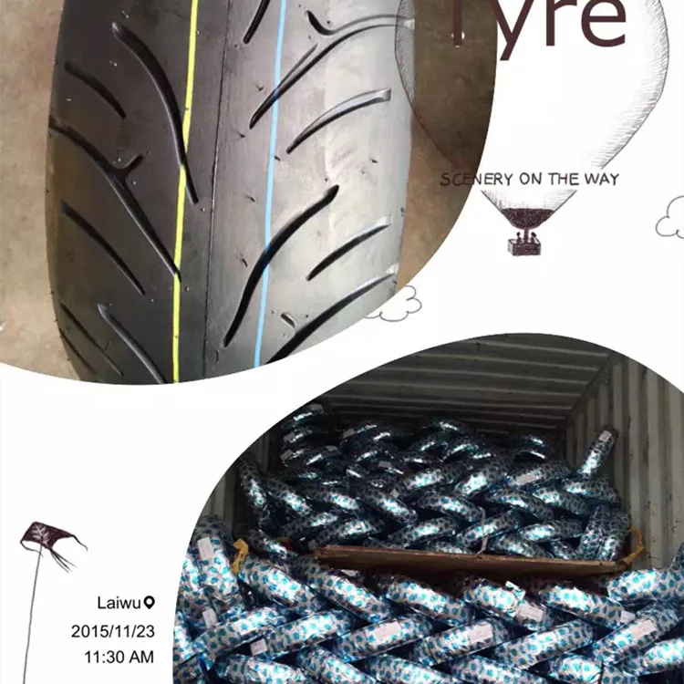 Radial motorcycle tyre  size 180/55-17  tubeless tyre