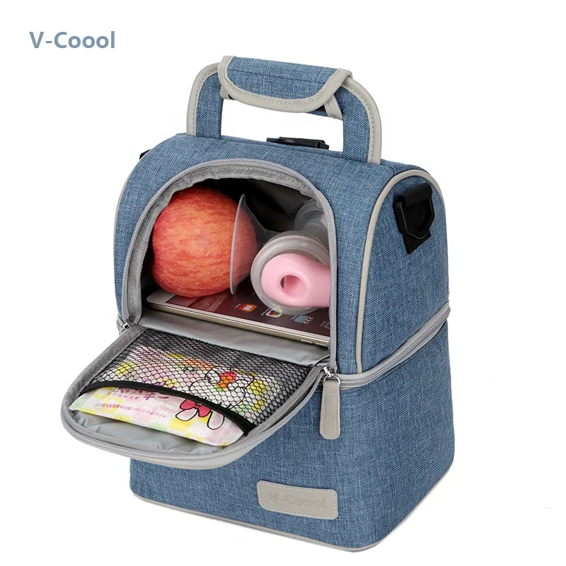 
V-coool Insulated milk cooler bags insulated milk cooler bags insulated medicine cooler bag freezer safe 