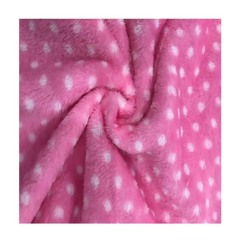 Двусторонняя флисовая ткань с принтом, одежда для сна