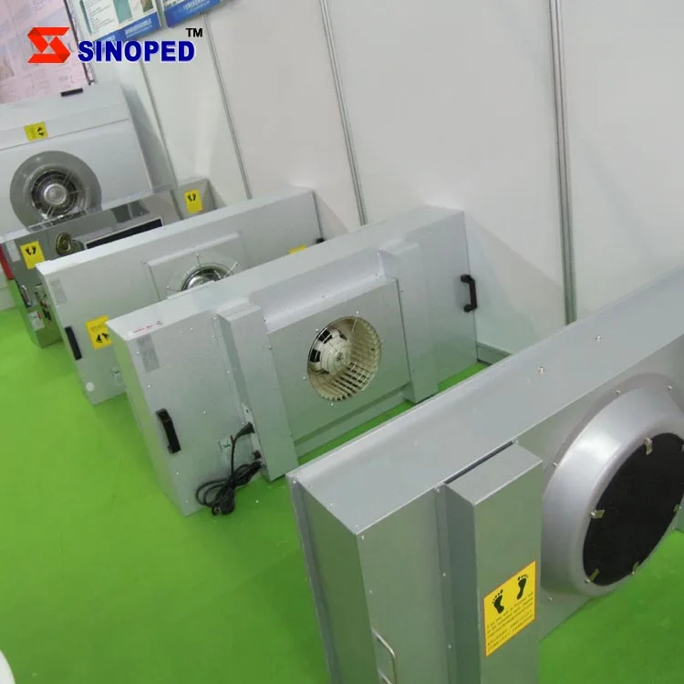 Sinoped Factory H14 FFU HEPA Filter Fan Motorized Cleanroom Fan Filter Unit FFU