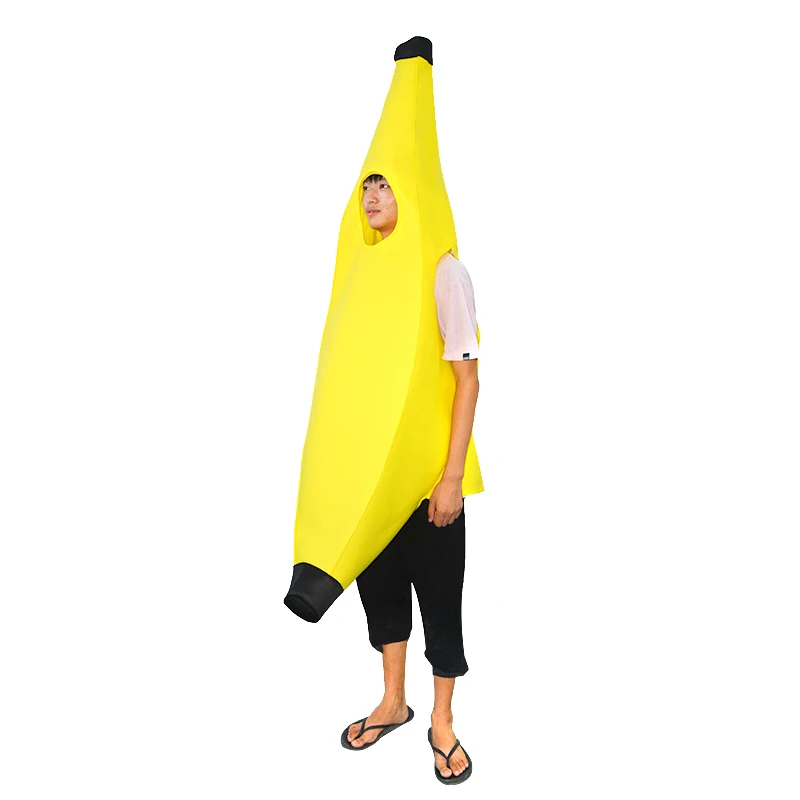2020 банан для вечеринки высококачественный костюм банана косплея мужчин