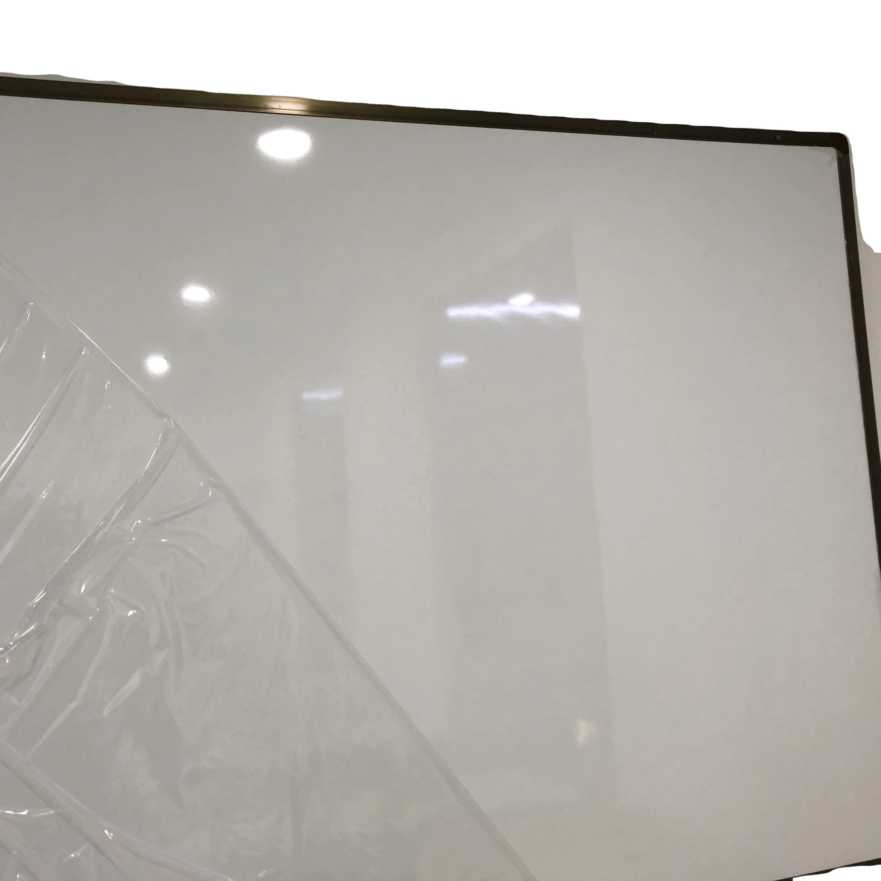 Champagne color Hot Sale Office School Home Hanging Aluminium Frame Magnetic Dry Erase White Board Black Green Customizable