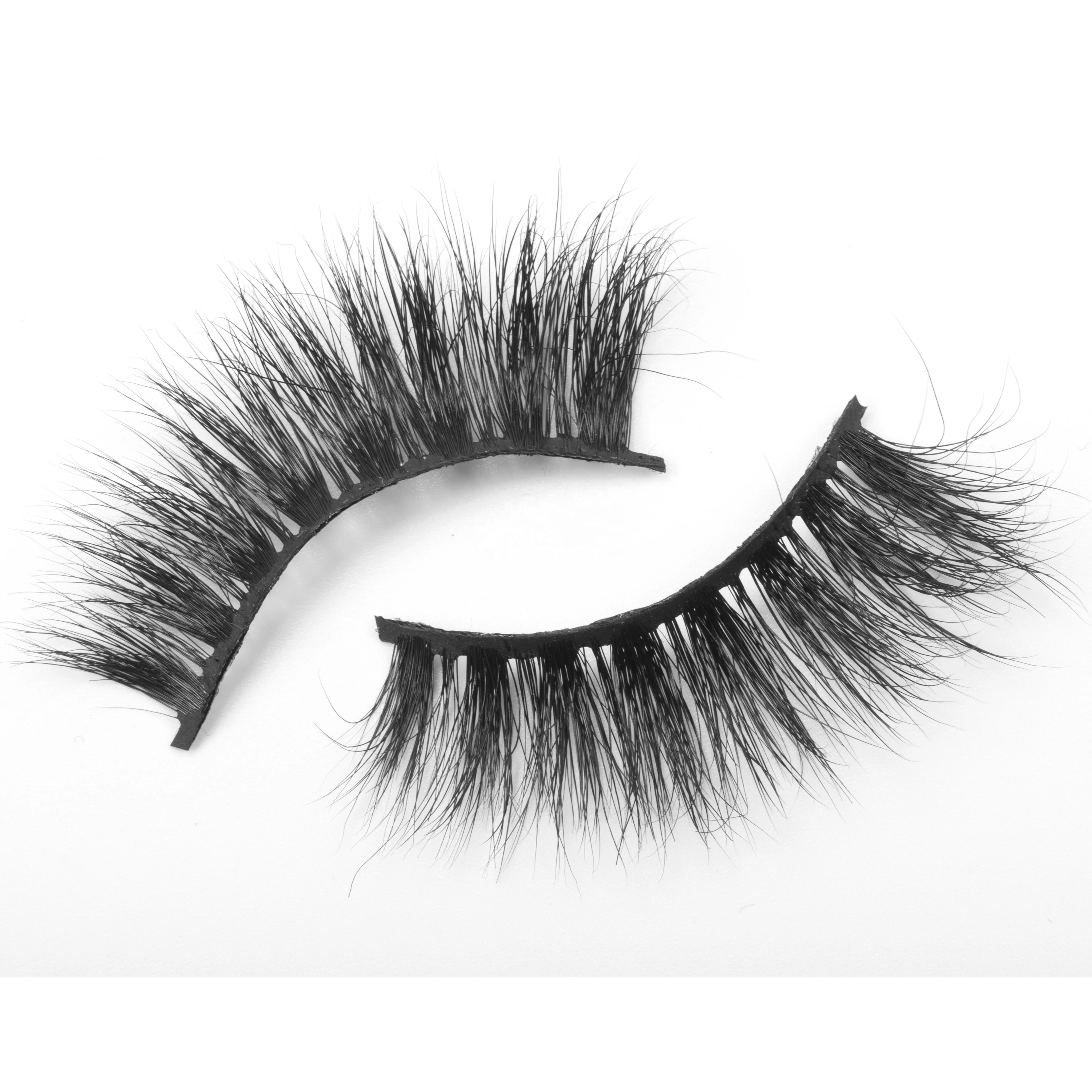 
Nice To Buy Eyelash Manufacturers Mink Hair Lashes Volume False Eyelashes Cruelty Free 3D Mink Lashes 