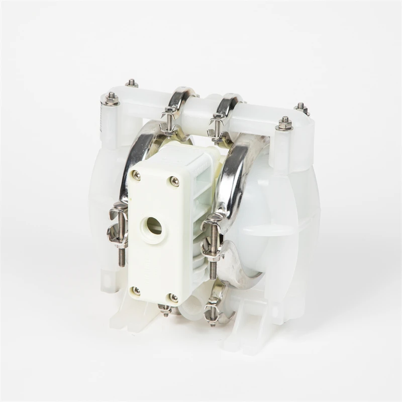 High speed hand air operated booster diaphragm pump