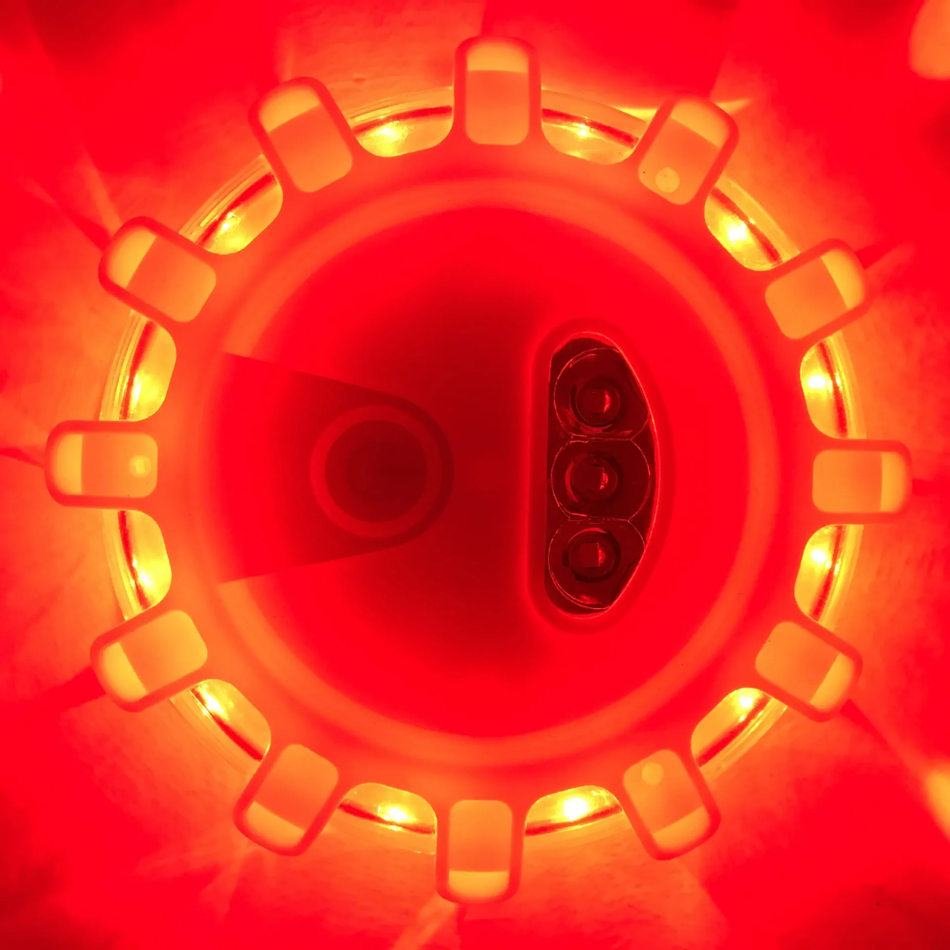 Cheap flashing light with magnet hook portable outdoor traffic signal road safety led warning lights