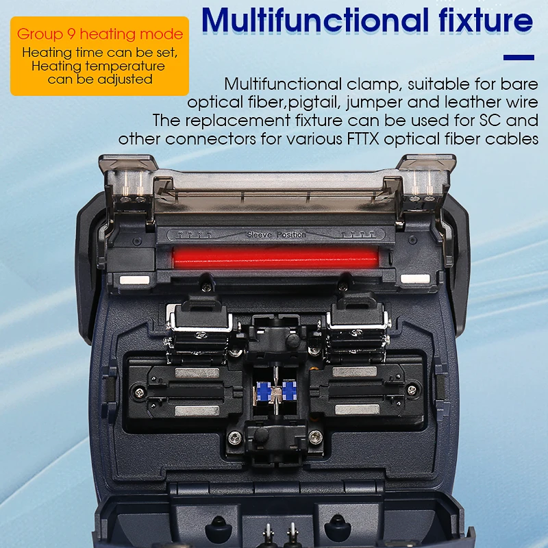 COMPTYCO AUA-15F Fully automatic FTTH Fiber Optic Welding Splicing Machine Optical Fiber Fusion Splicer New product