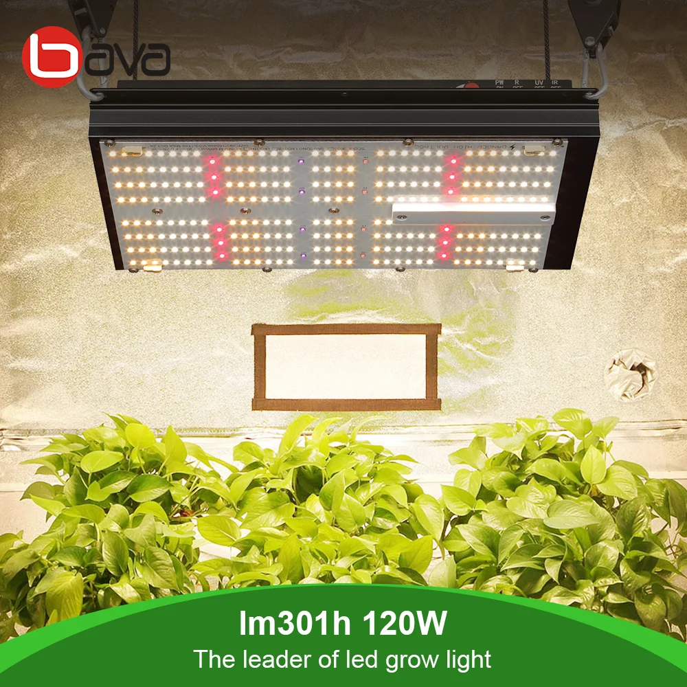 Newest 4 switches  Full Spectrum grow board Samsung LM 301H lm301b Oslon SSL 660nm far red730nm Seoul uv 385nm ir led grow light