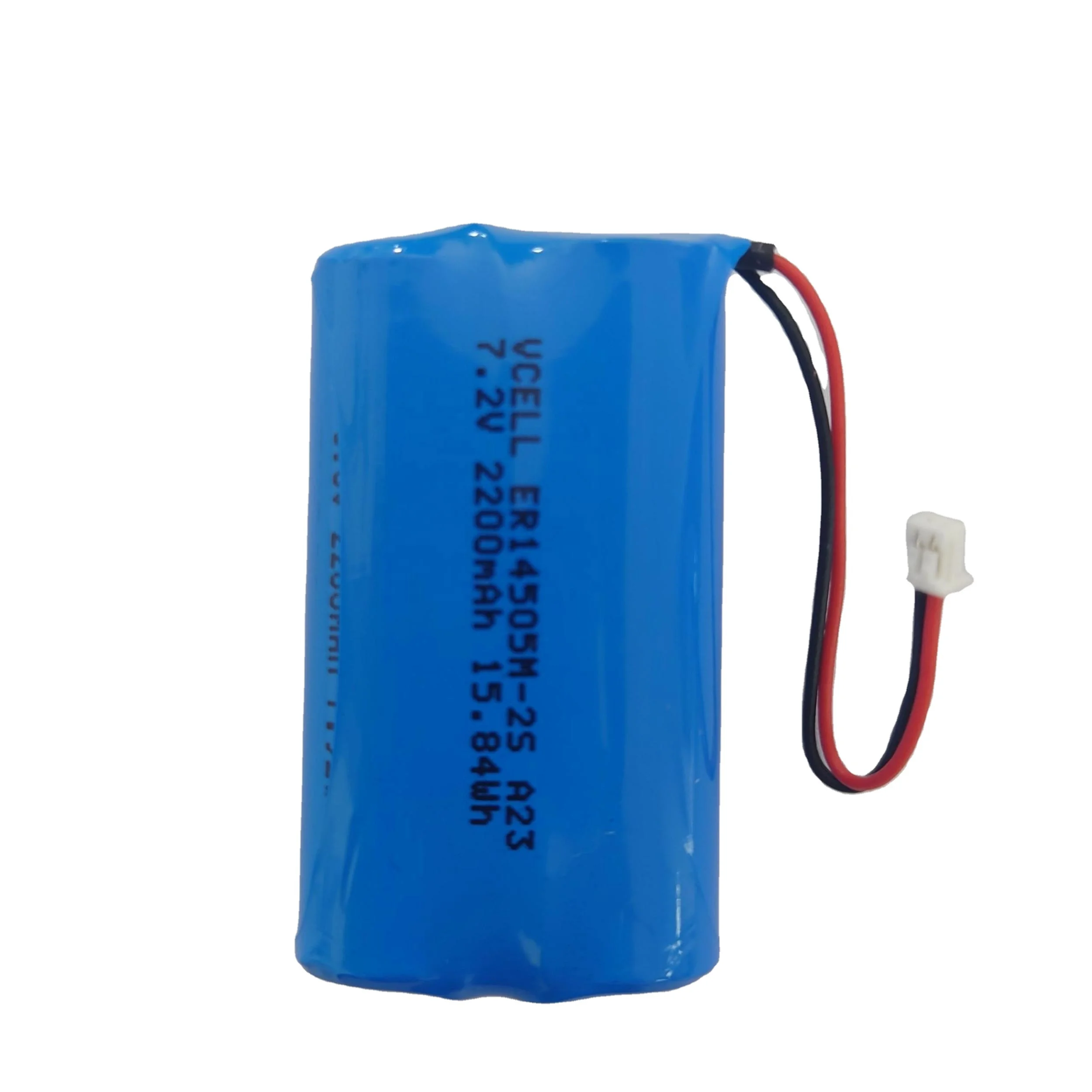 Li-SCOL2 ER14505M 7.2V 2200mAh high capacity primary lithium battery for Gas meter/water meter/monitor devices