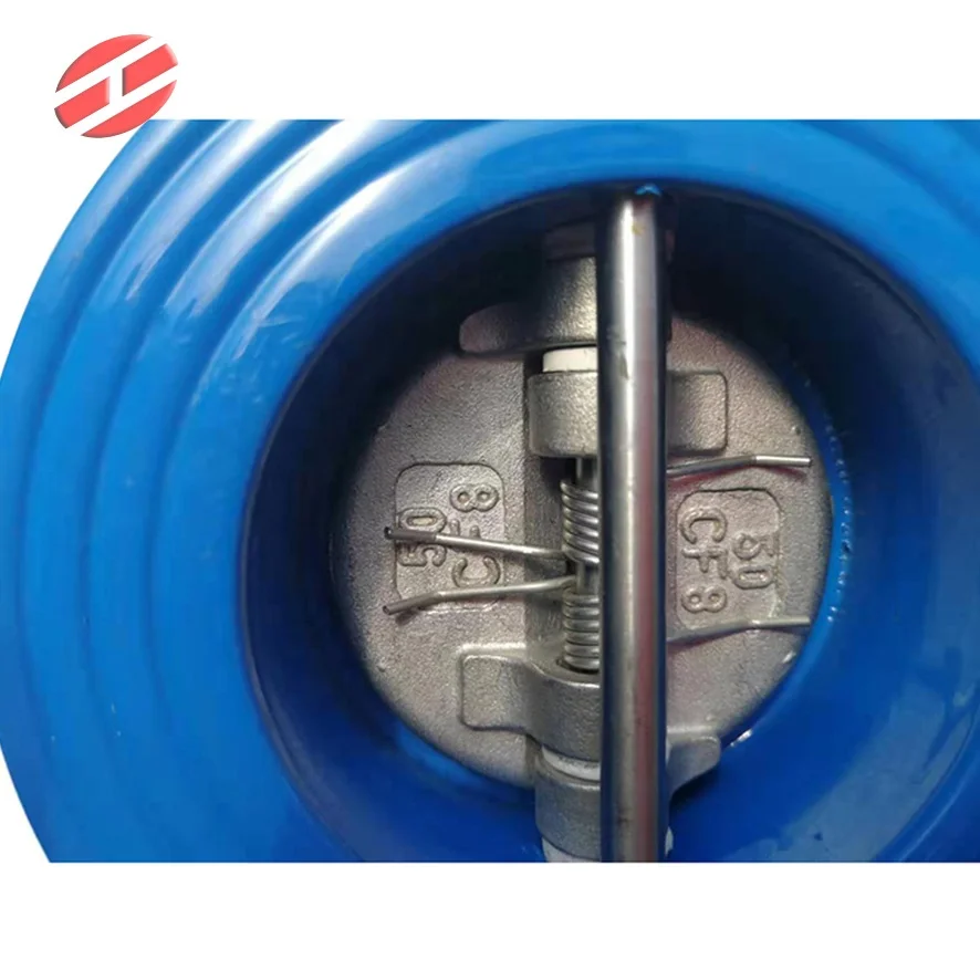 Professional production and wholesale Wafer dual plate check valve used extensively in Power Plants