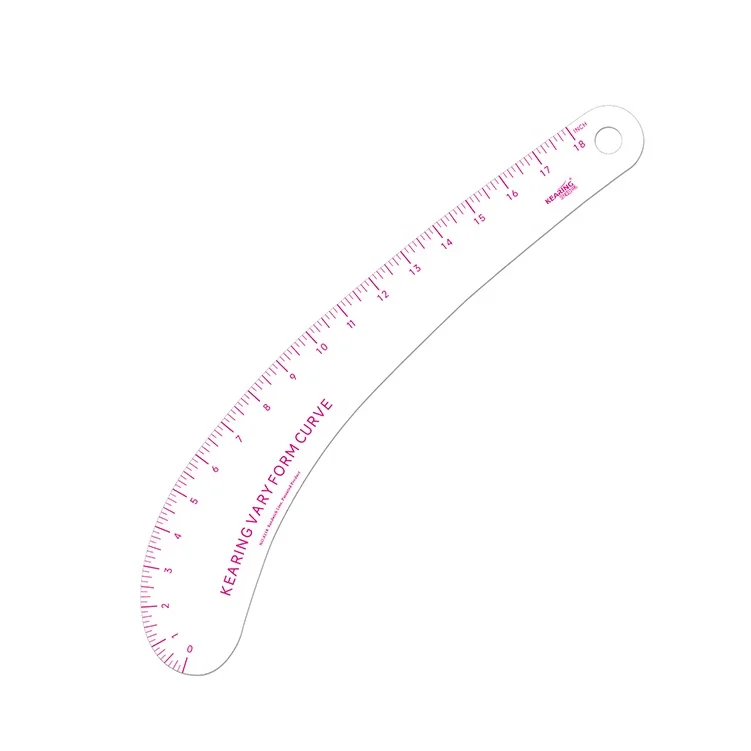 Kearing Plastic Flexible Vary Form Curve 18'  Fashion Design Pattern Curve Tailor Design Curved Ruler # 6218