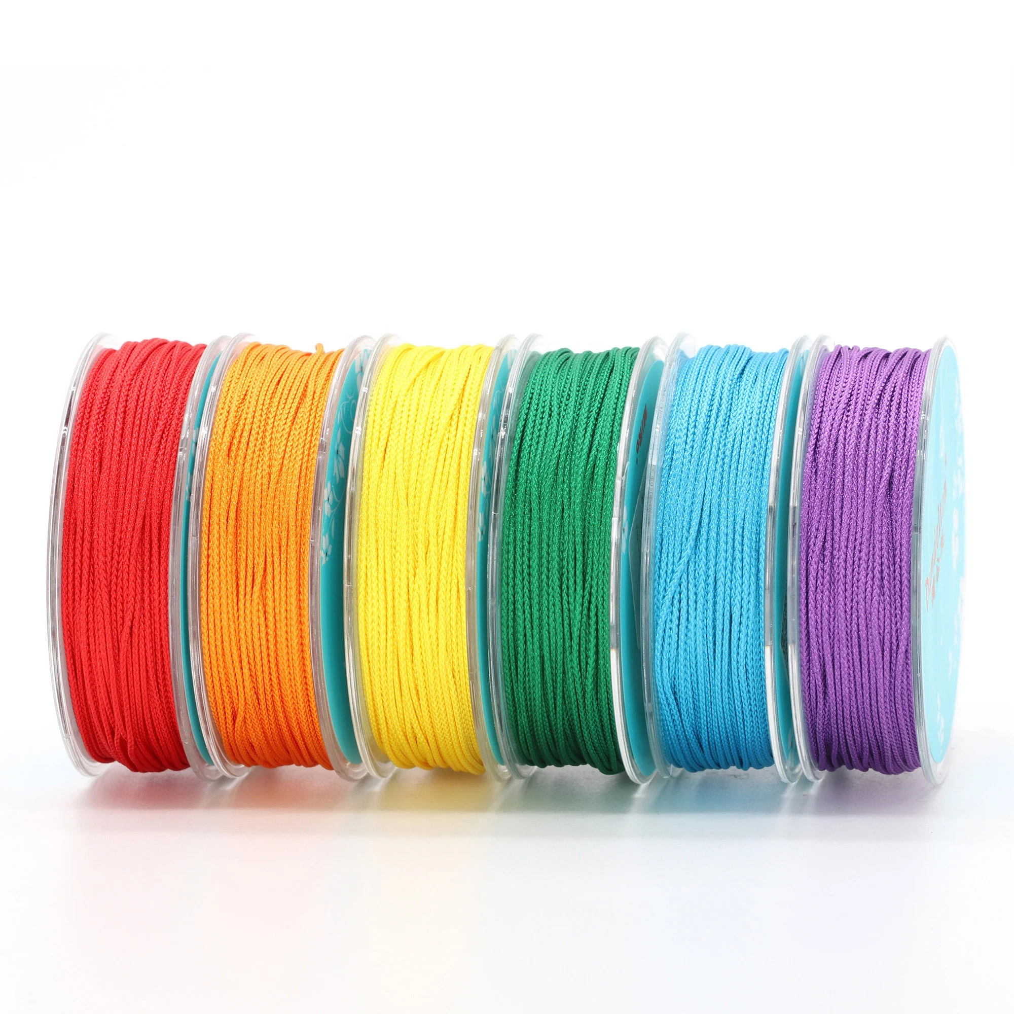Dandelion D2 0.65~2.5mm Jewelry Cord Polyester Cord Jewelry Accessories Bracelet and Necklace Material 57 Colors