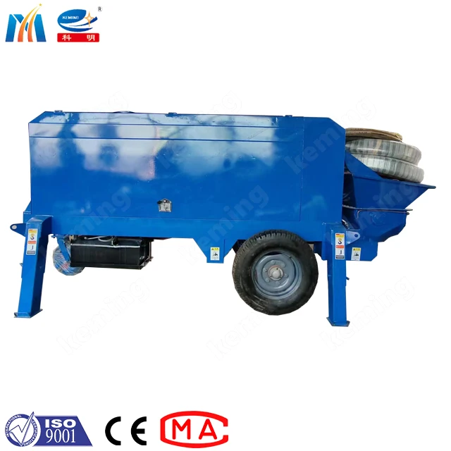 hydraulic control pumps S tube valve Concrete Conveying pumps Wet Shotcrete surface Pumping With Steel Pipes
