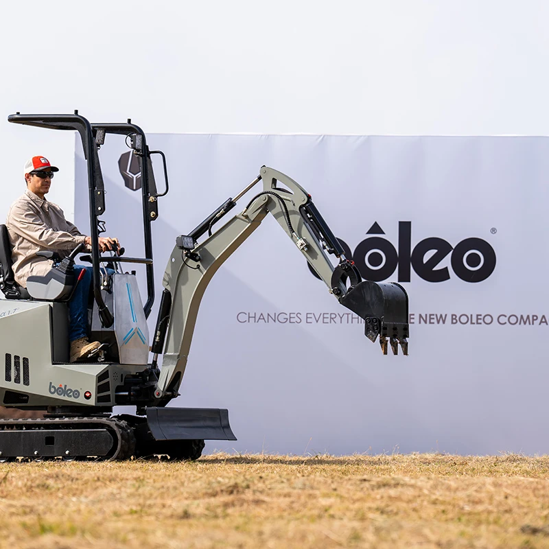 Boleo Mini Hydraulic Caterpillar Excavators Chinese Heavy Equipment 0.8 Ton Mini Crawler Excavator For Home Agricultural Farm