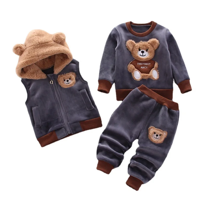 Factory Wholesale Autumn And Winter Styles Unisex Long Baby Clothing Smocked Infant Wear Children Clothing