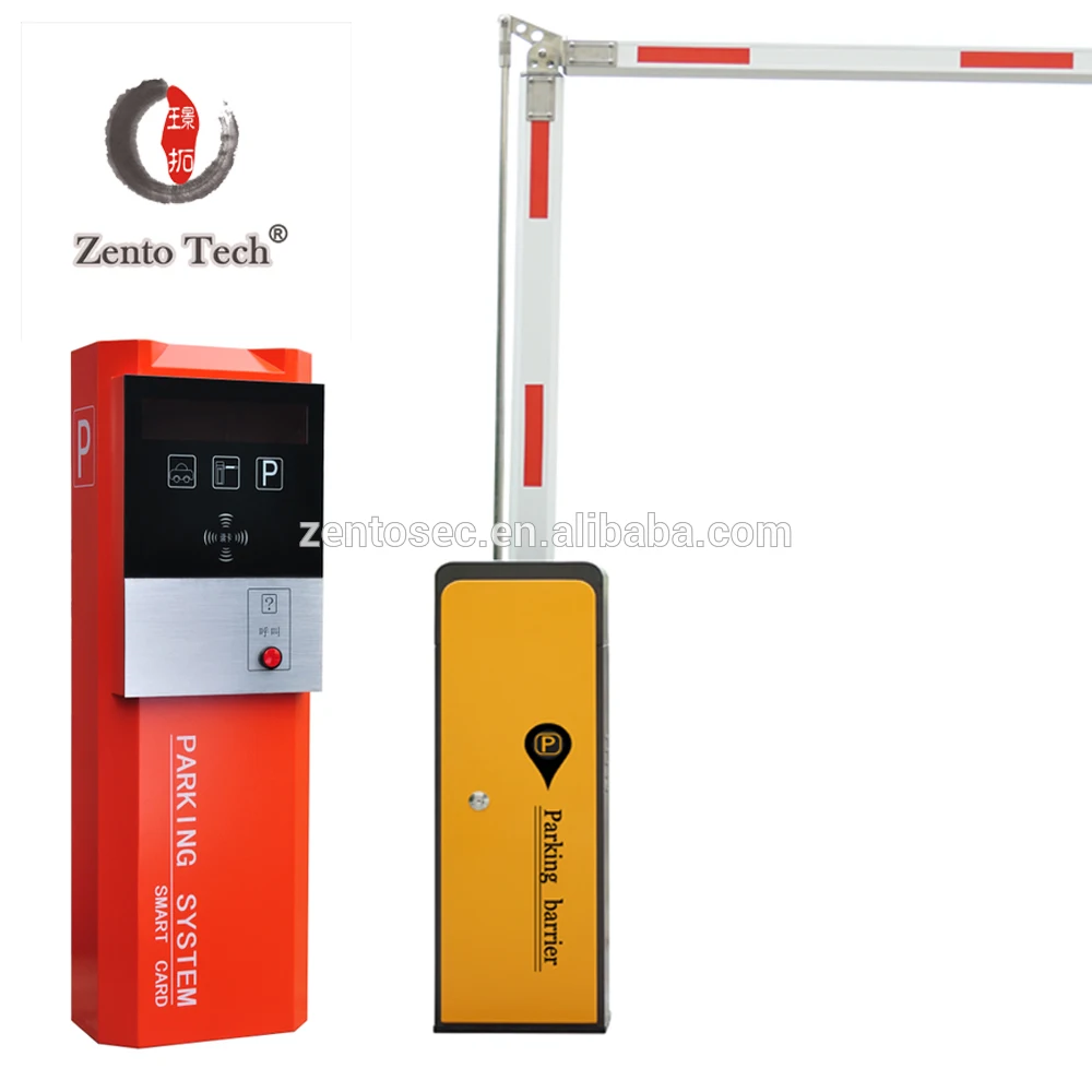 Autopay Rfid Card & Ticket Dispenser Car Parking Smart System with Emergency Button Parking Equipment