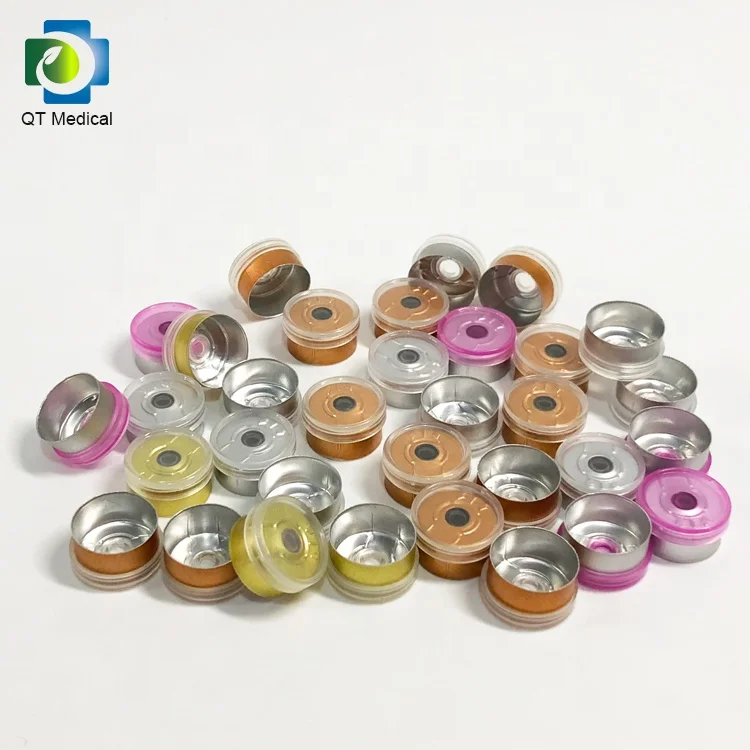 High quality 13/20/32mm aluminium seal tear off flip top cap for medicine vials