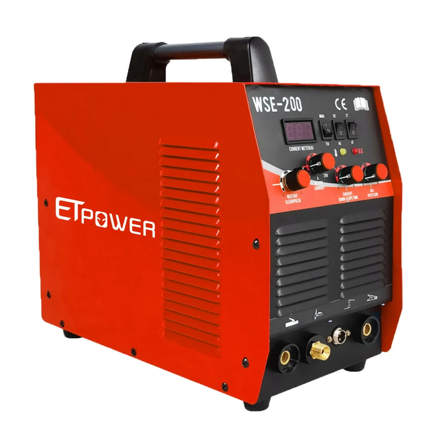 ETpower Высококачественный портативный сварочный аппарат 200 А для сварки алюминия