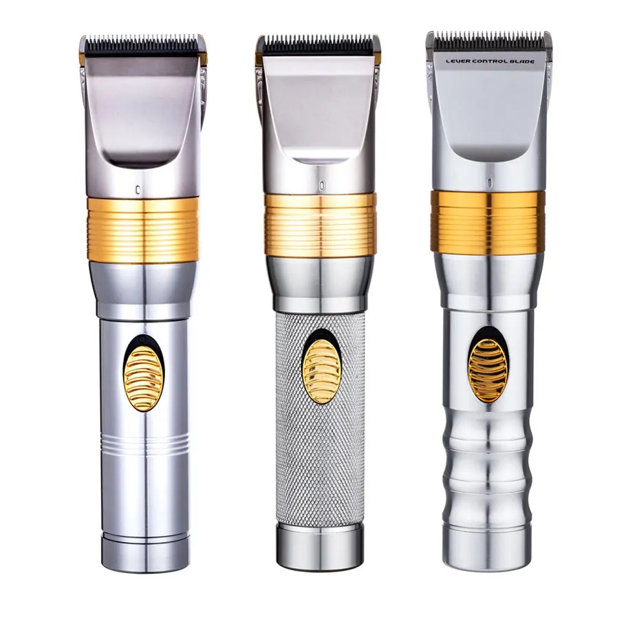 Professional Cordless Hair Clipper Ceramic Blade Hair Trimmer Mens Hair Cut Machine
