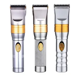 Low Noise One-Button Adjustable Ceramic Cutter  Powerful Buy Professional Hair Cutting Clippers