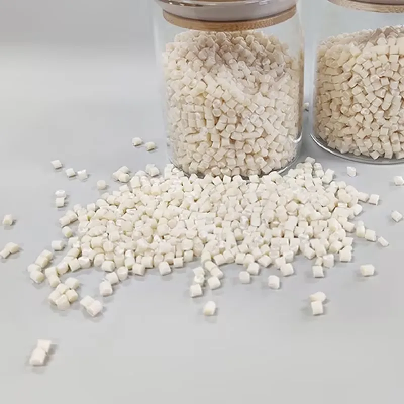 HENGLV 100% Biodegradable Plastic Pellet Raw Material Resin Plastic PBAT Granules PBAT Pellets White Granule Filament Plastic Raw PLA