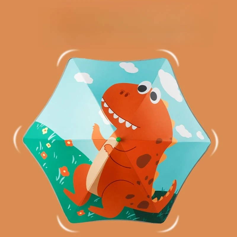Новый милый дизайн подарок regenschirm kinder мультфильм логотип Безопасный детский зонтик для детей