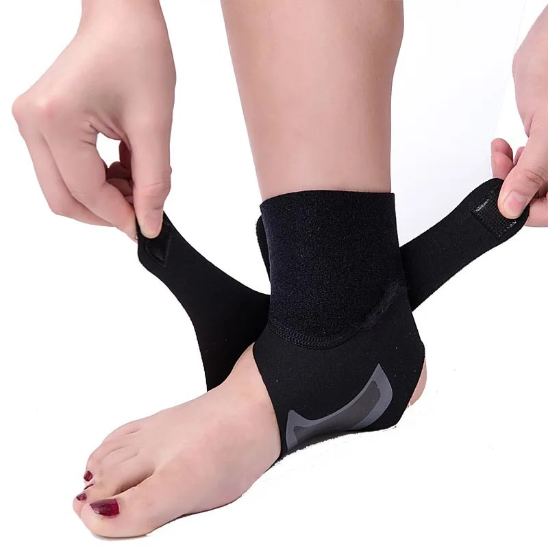 Ankle Brace Compression Custom Adjust Protector Sports Support Straps Bandage Anti Sprain Outdoor Ankle Guard OEM Service CN;ZHE