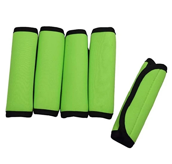Custom Logo Printing Soft Luggage Handle Cover Neoprene Wrap Handle Cover Sleeve New Arrival Neoprene Handle Wrap Cover