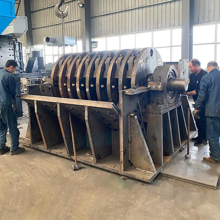 Selling at Wholesale Price High Capacity Iron Scrap Crusher Machine Metal Aluminum Crusher