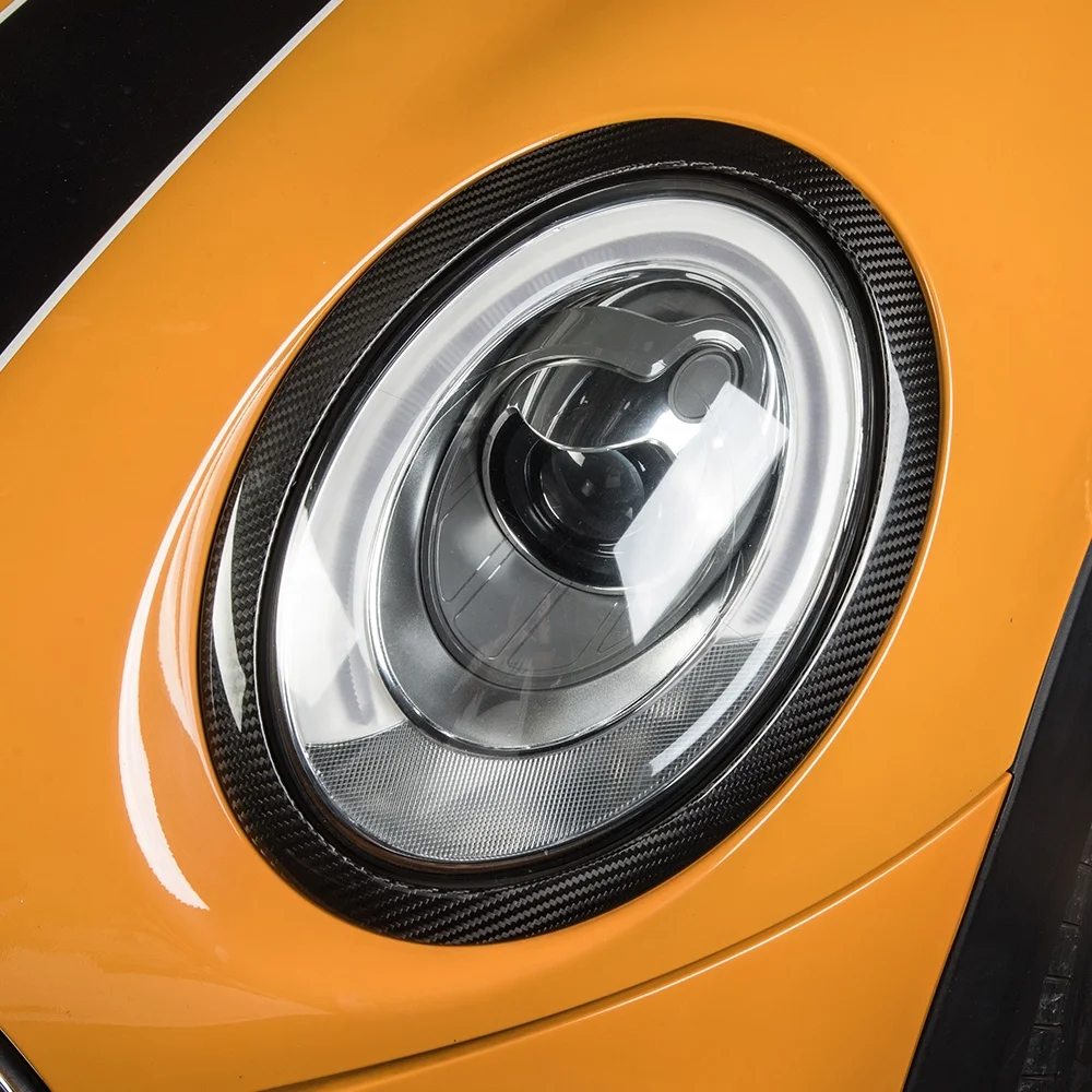 Carbon Front & Rear Headlight Taillight Trim For F54F55F56F57F60