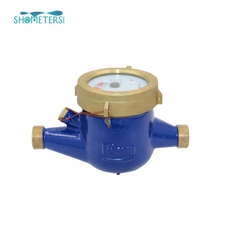 Герконовый переключатель с корпусом, многоструйный счетчик холодной воды сухого типа, Chian Brass бытовой LXSG DN15 ~ DN50